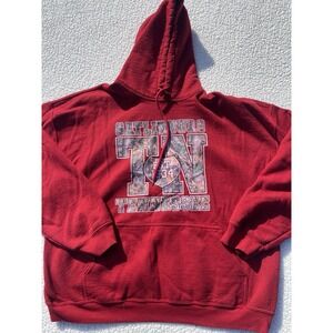 Gatlinburg TN Tennessee Hoodie Sweatshirt Pullover Red 2XL